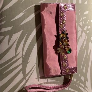 Pink clutch